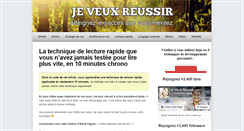 Desktop Screenshot of je-veux-reussir.com