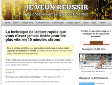 Tablet Screenshot of je-veux-reussir.com